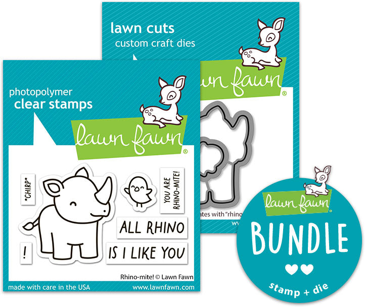 rhino-mite!(stamp+die bundle)