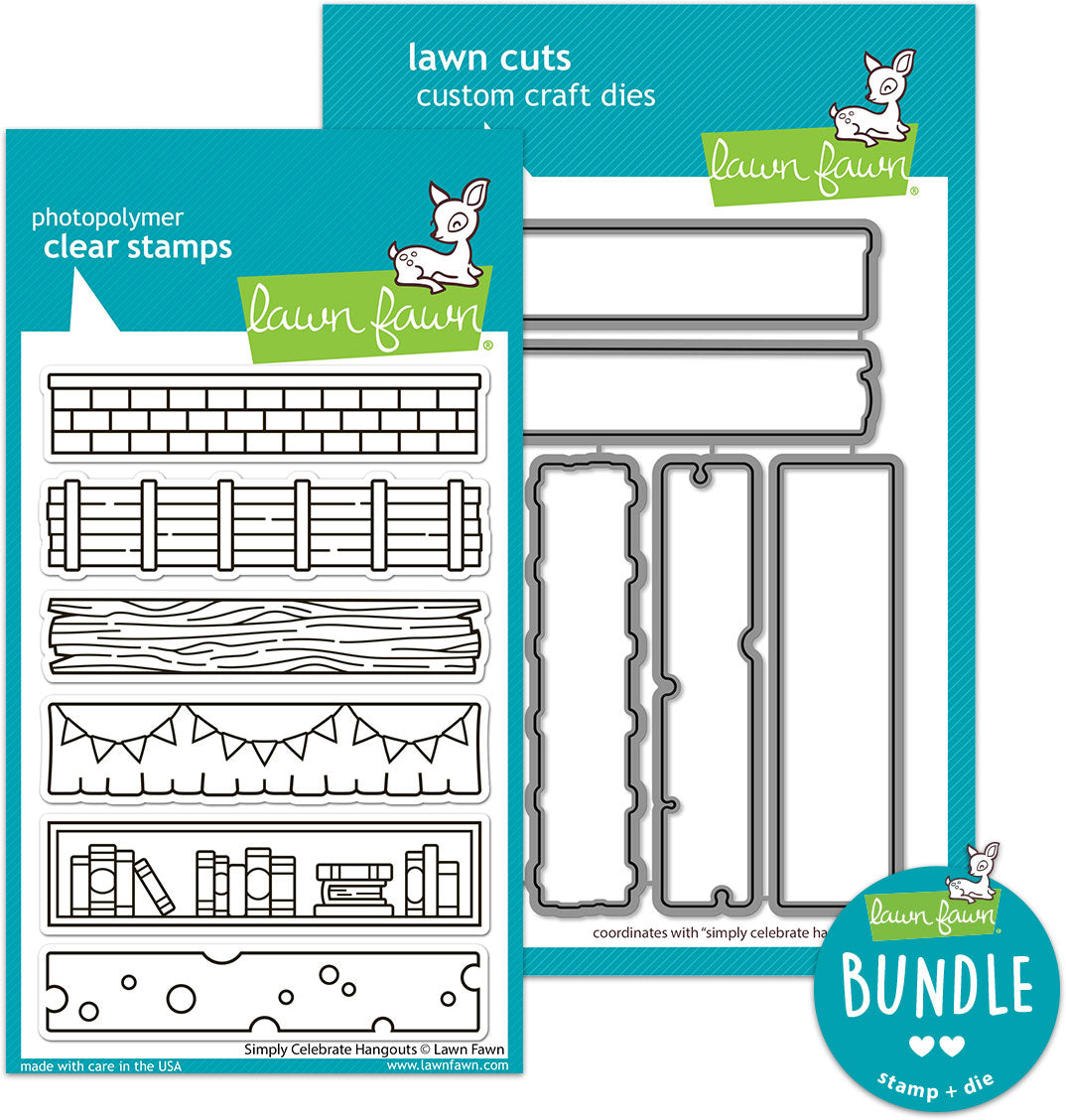 simply celebrate hangouts (stamp+die bundle)