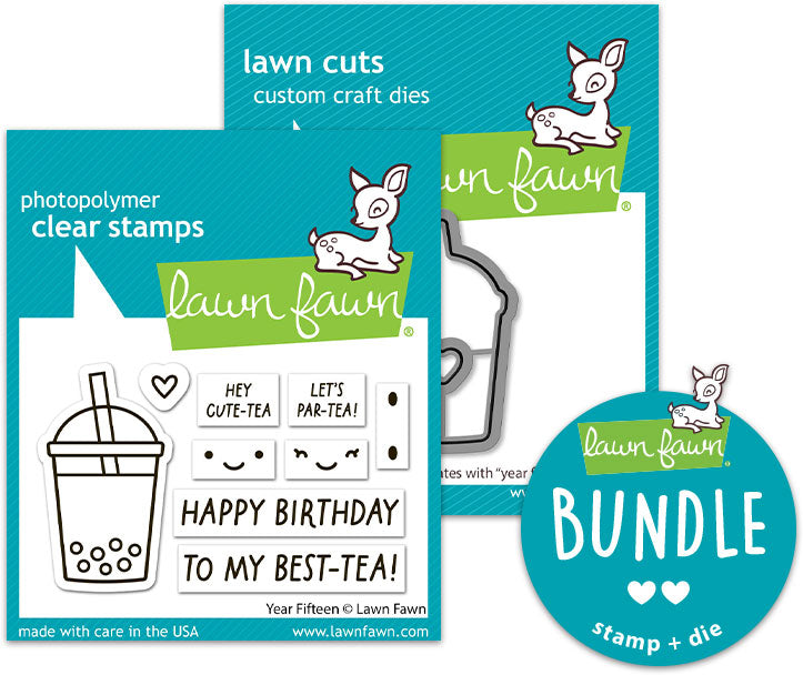 year fifteen (stamp+die bundle)