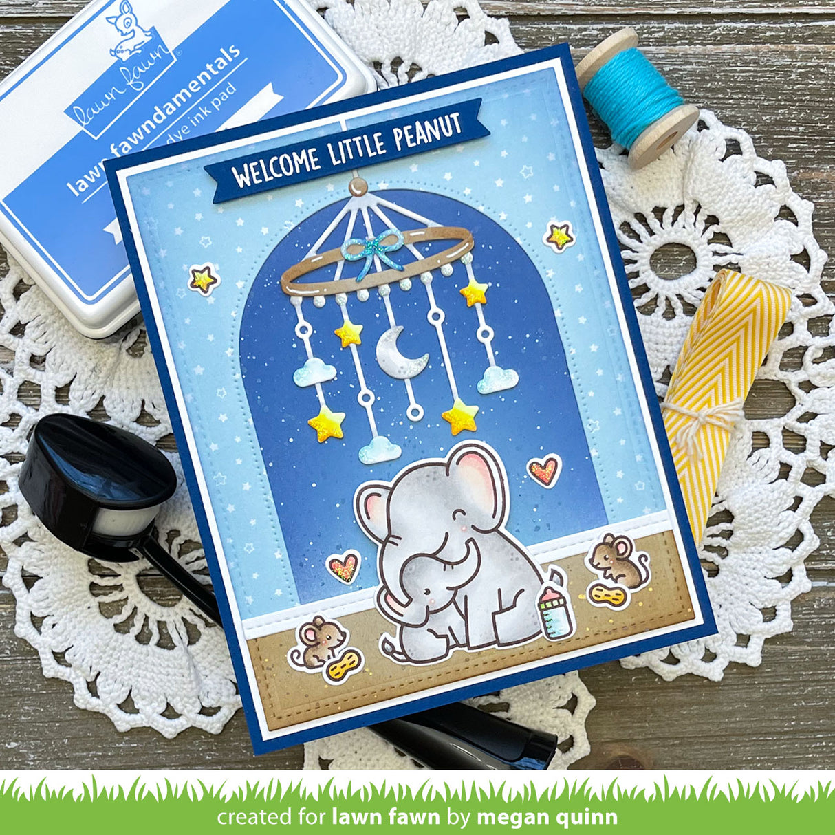 moon and stars mobile