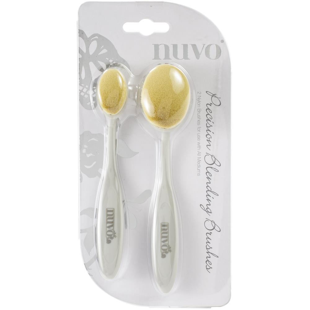 nuvo precision blending brushes 2-pack