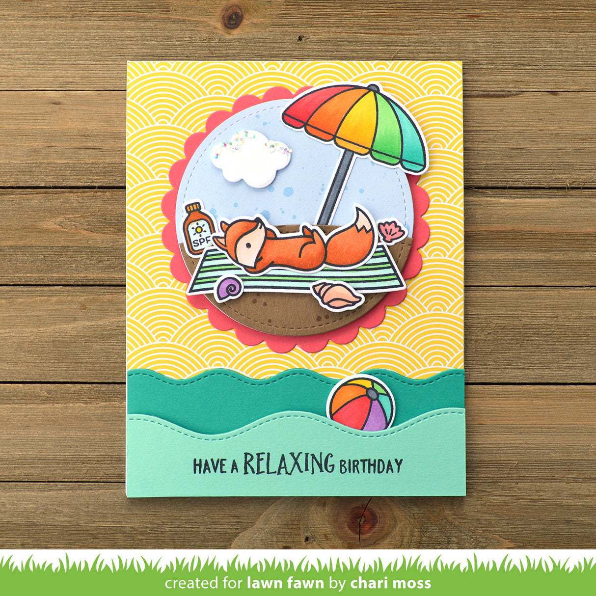 stitched simple wavy borders