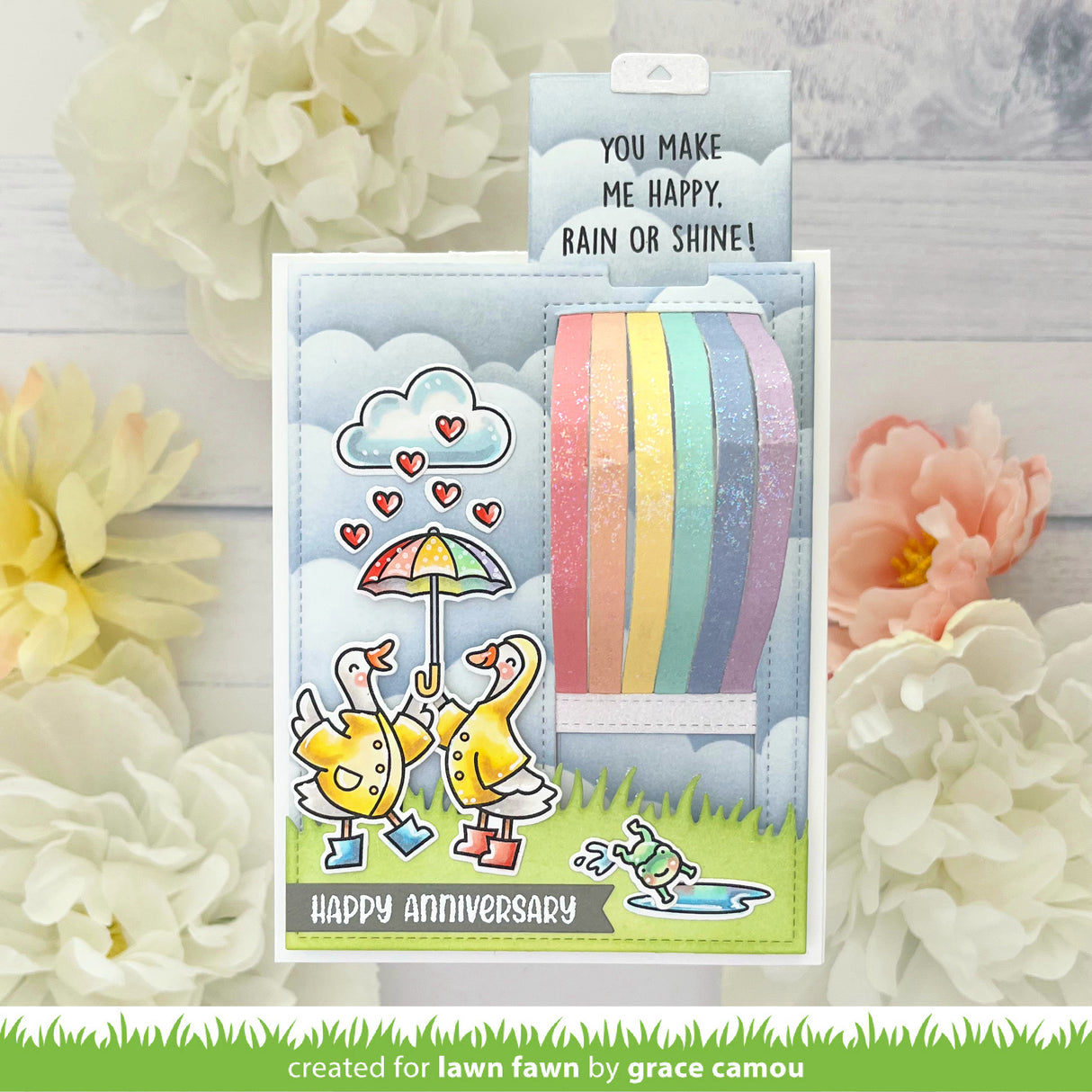 silly goose, rain or shine!