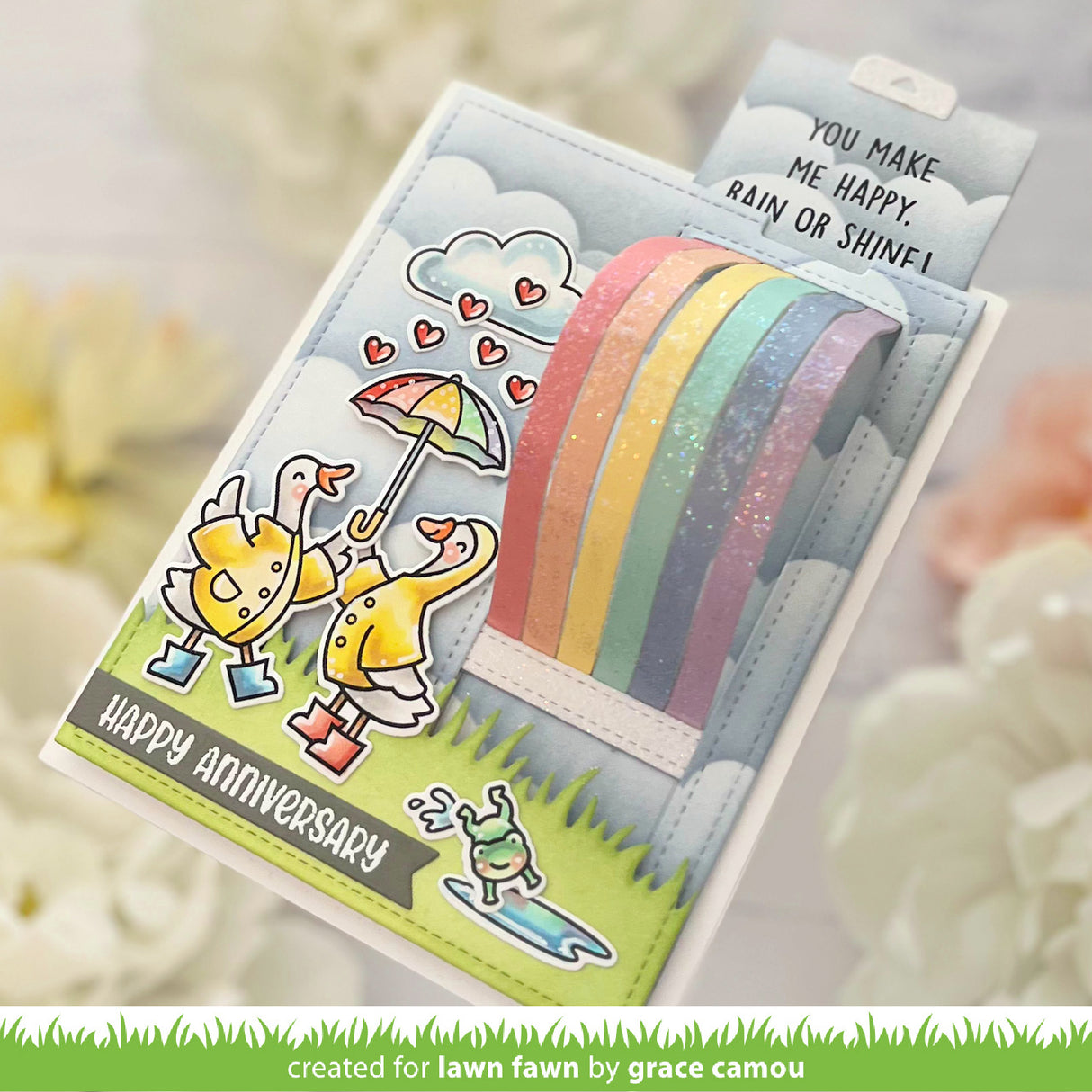 silly goose, rain or shine!