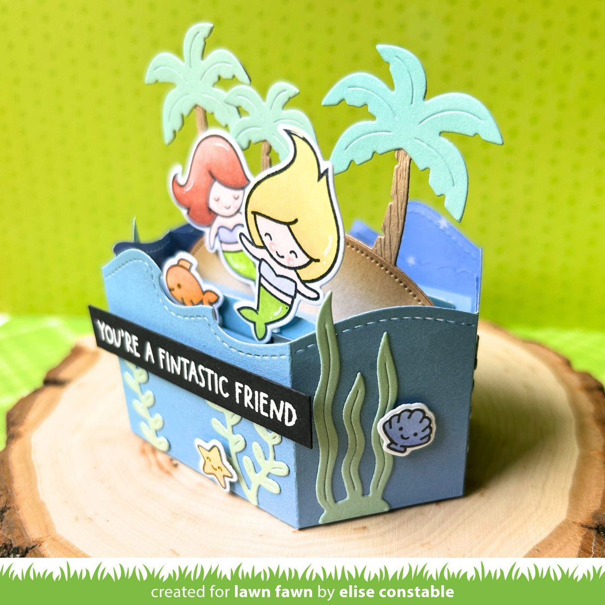 platform pop-up palm tree inserts