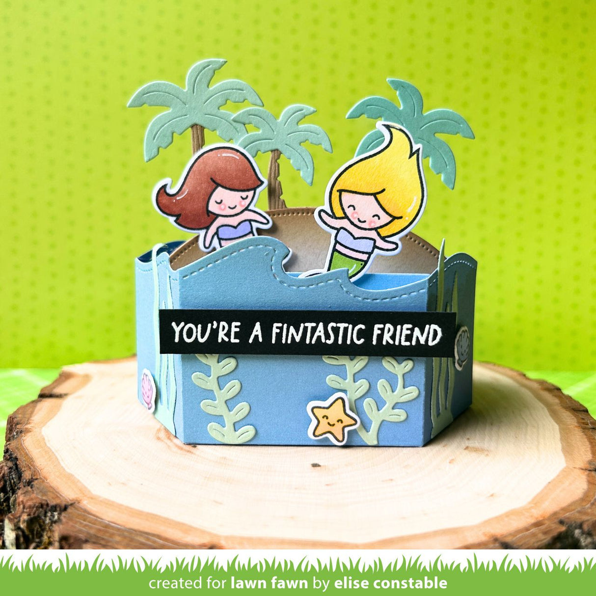 platform pop-up palm tree inserts