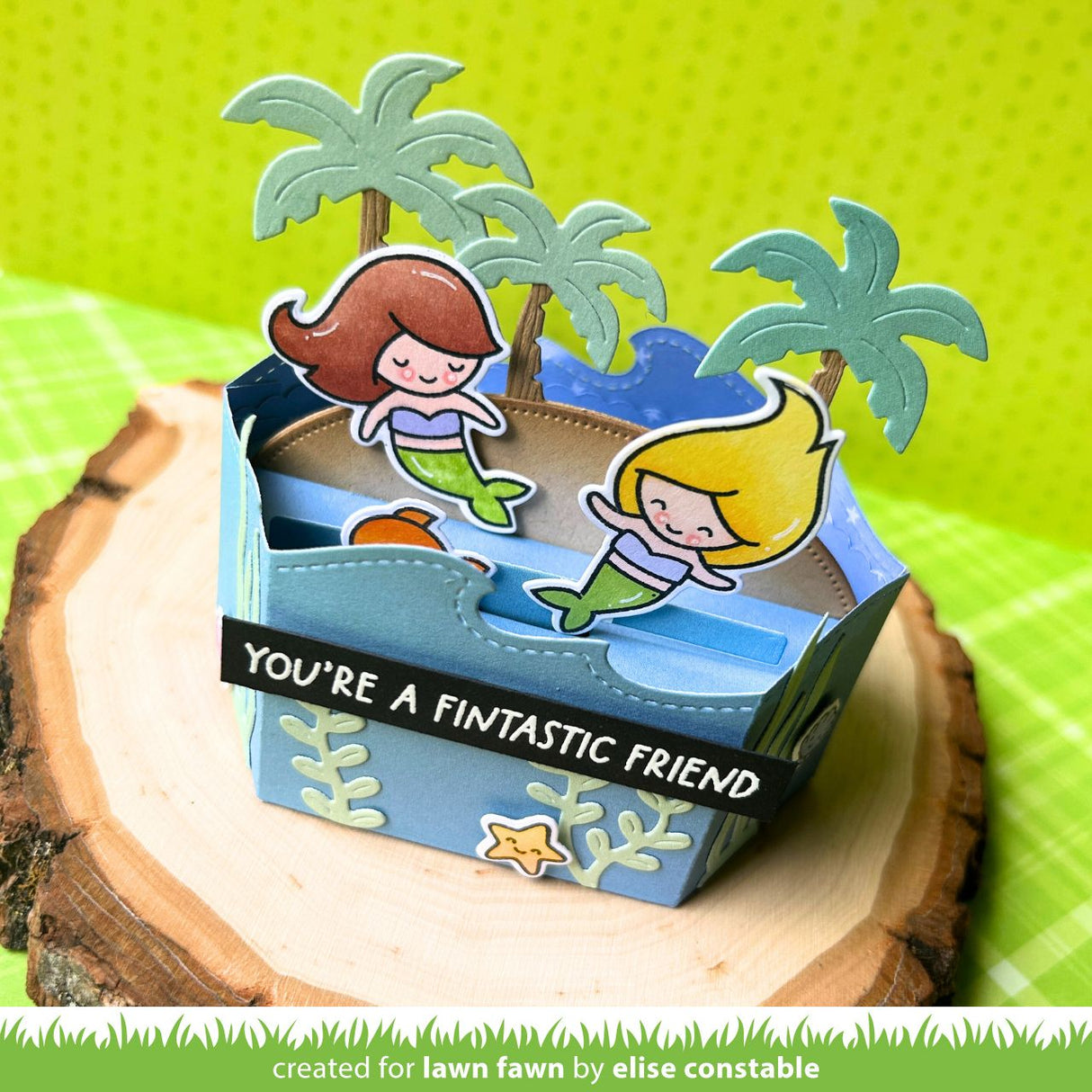 platform pop-up palm tree inserts