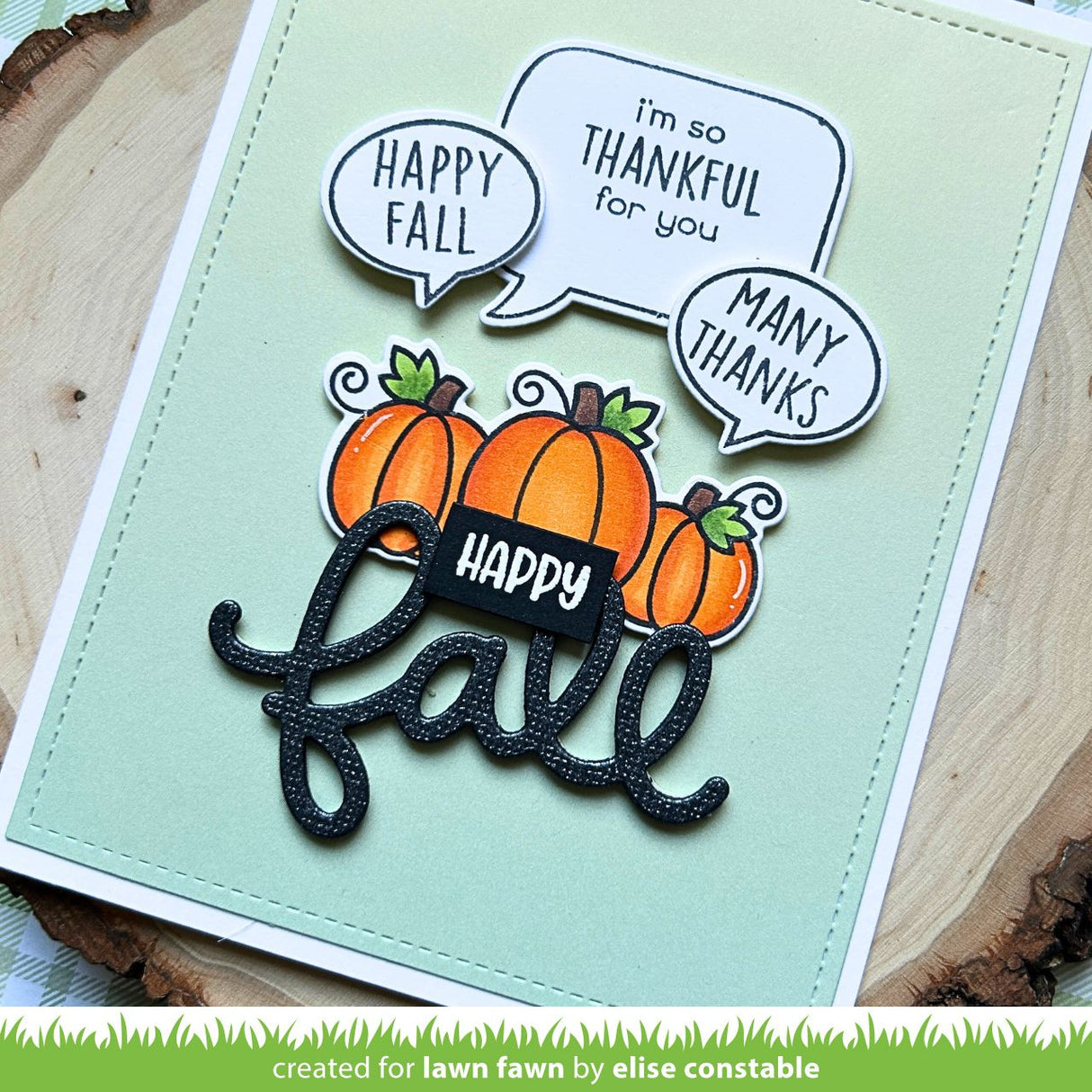 tiny tag sayings: fall