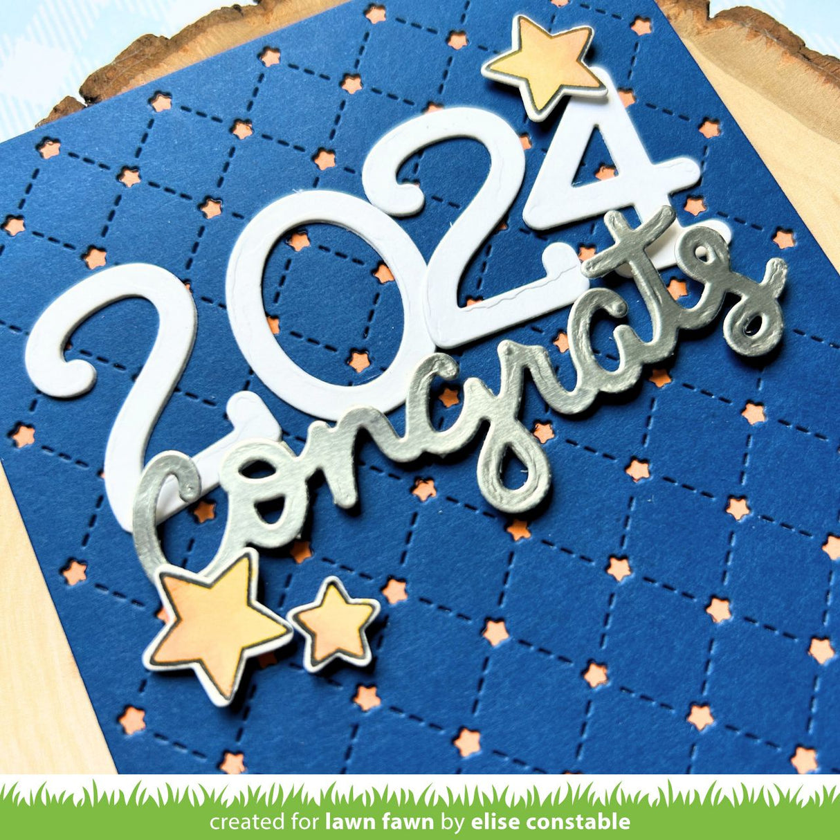 quilted star backdrop