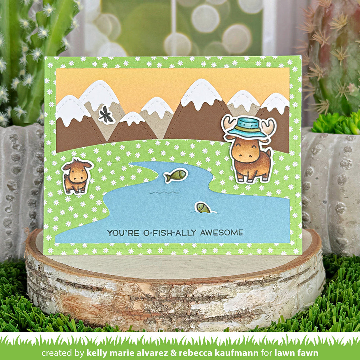 riverside backdrop: landscape