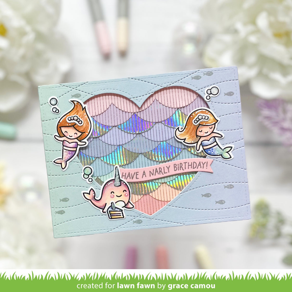 scalloped fringe border