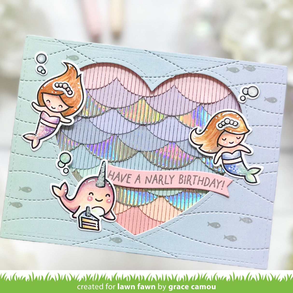 scalloped fringe border