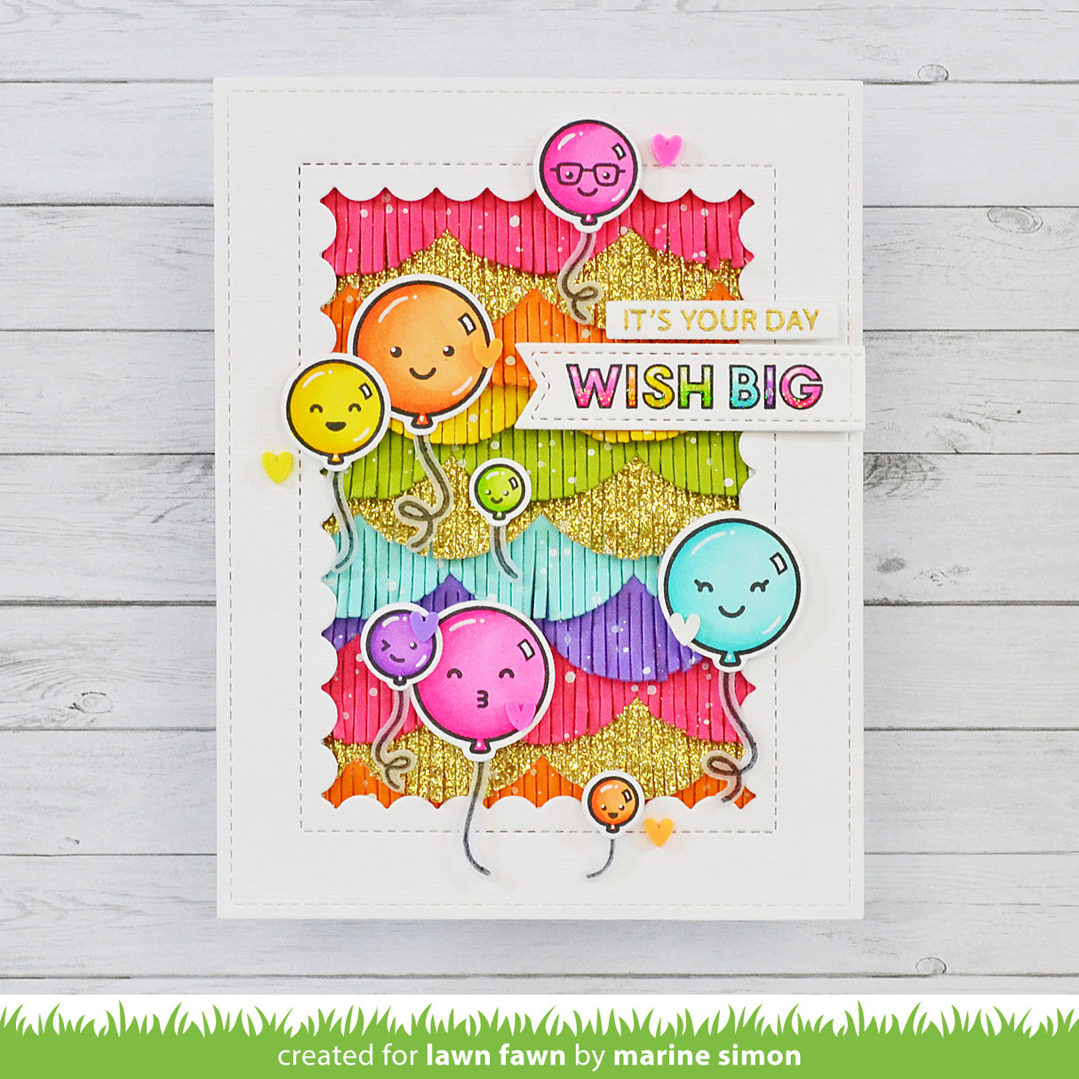 scalloped fringe border