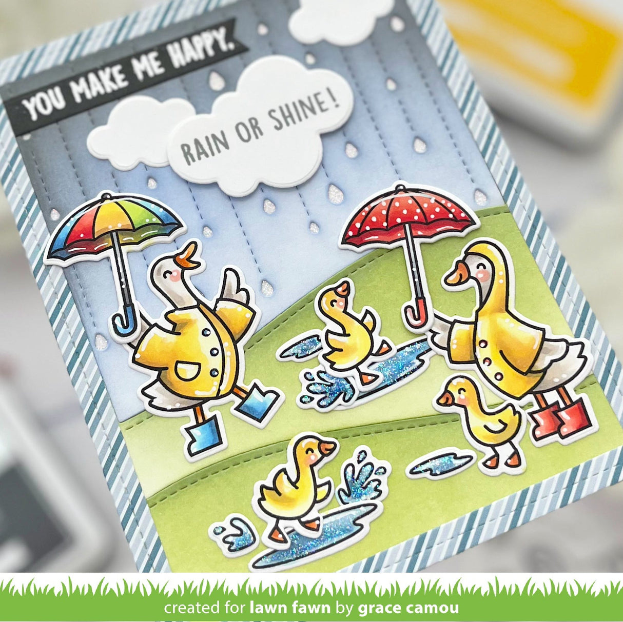 silly goose, rain or shine!