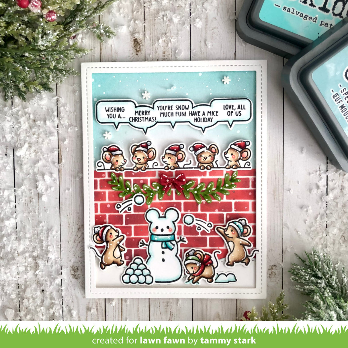 simply celebrate winter critters add-on