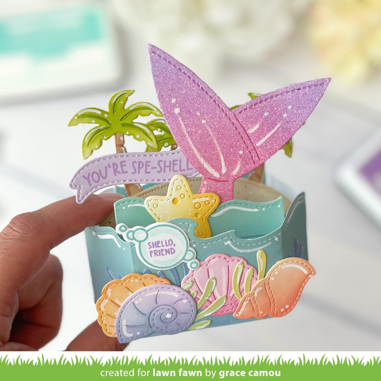 platform pop-up wave wrap around