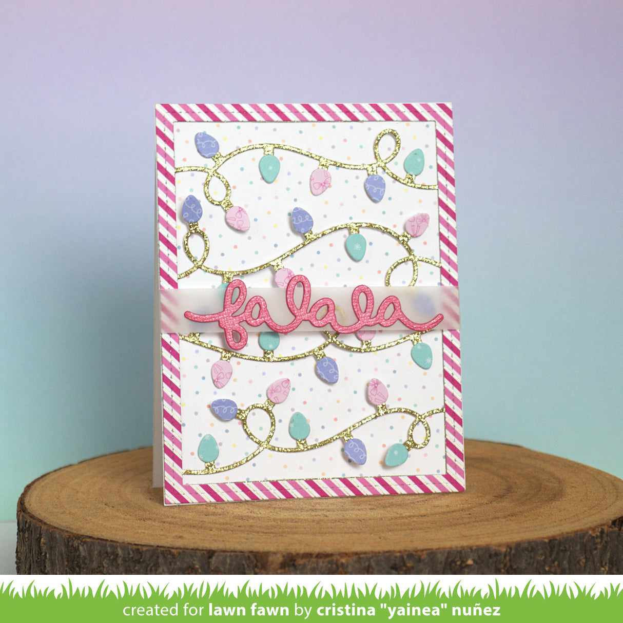 string of lights backdrop