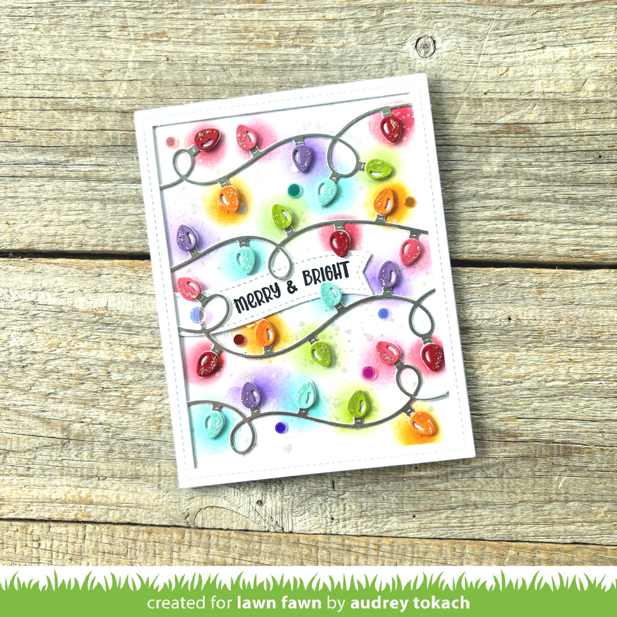 string of lights backdrop