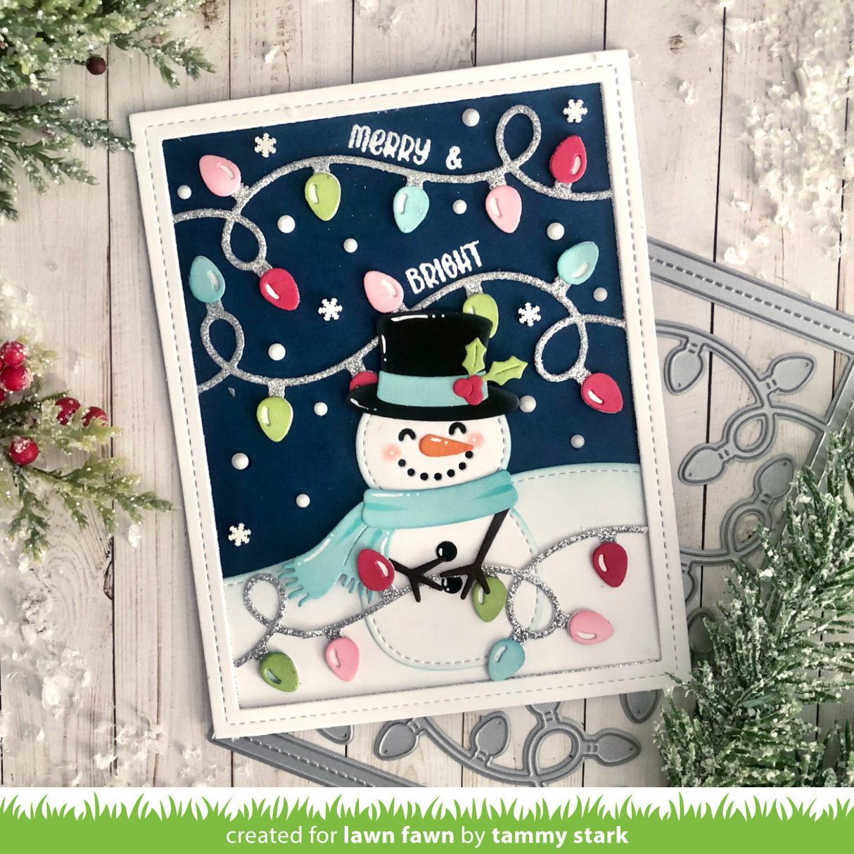 string of lights backdrop