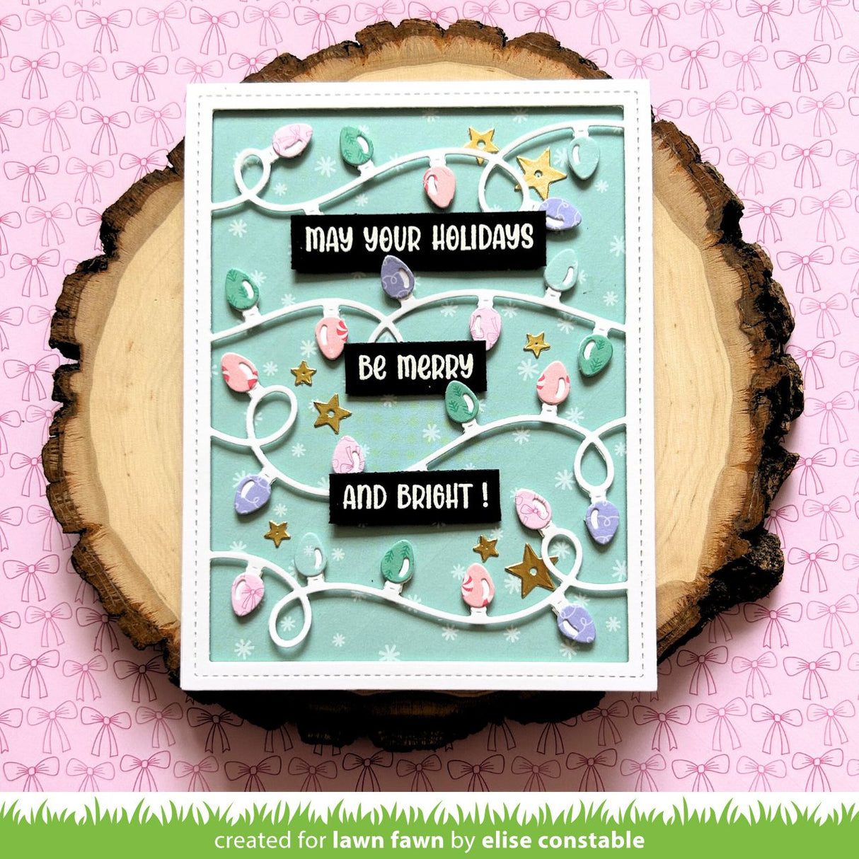 string of lights backdrop