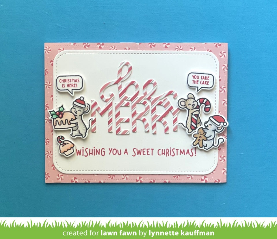 sweet christmas mice