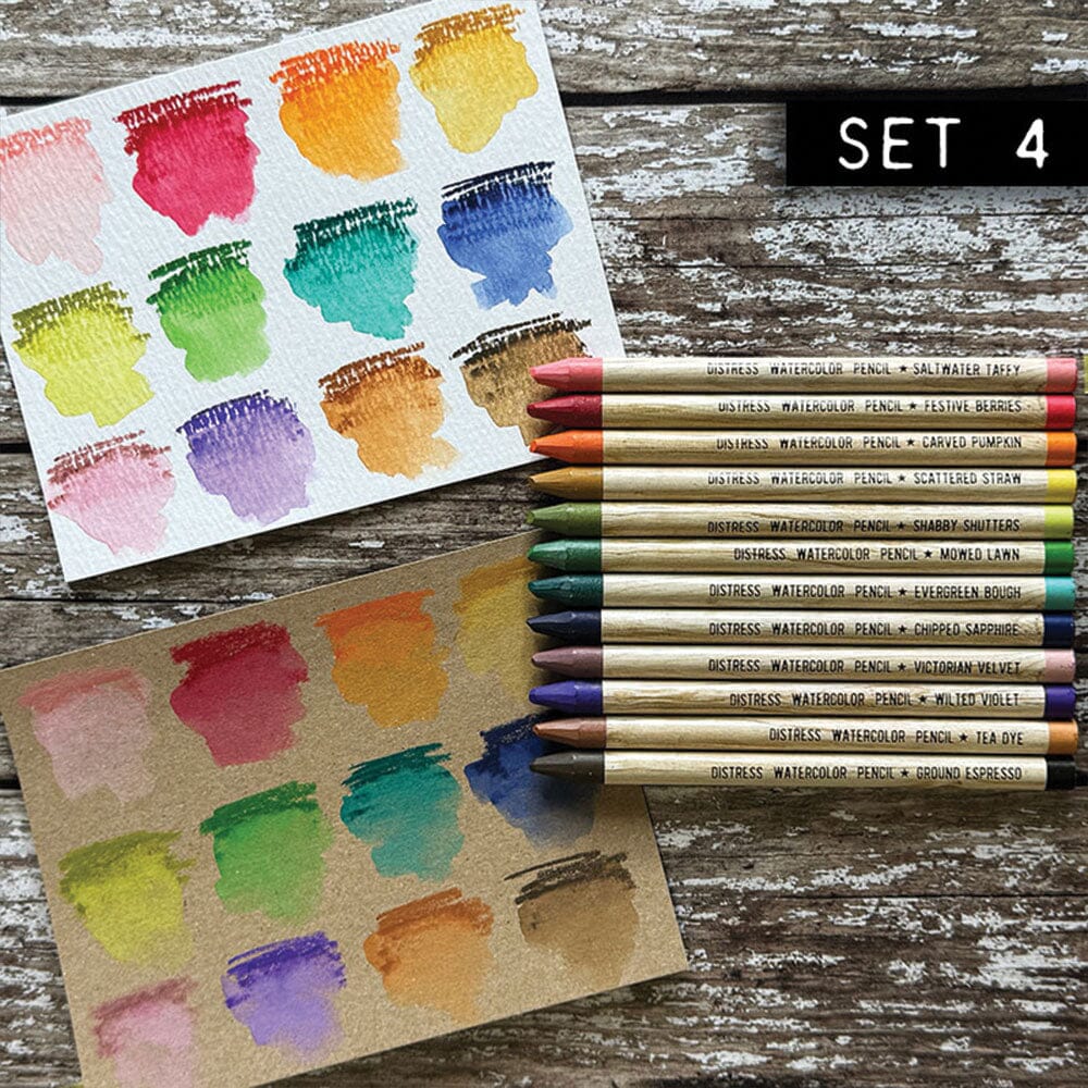 tim holtz distress watercolor pencils set 4