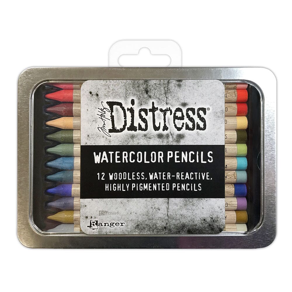 tim holtz distress watercolor pencils set 6
