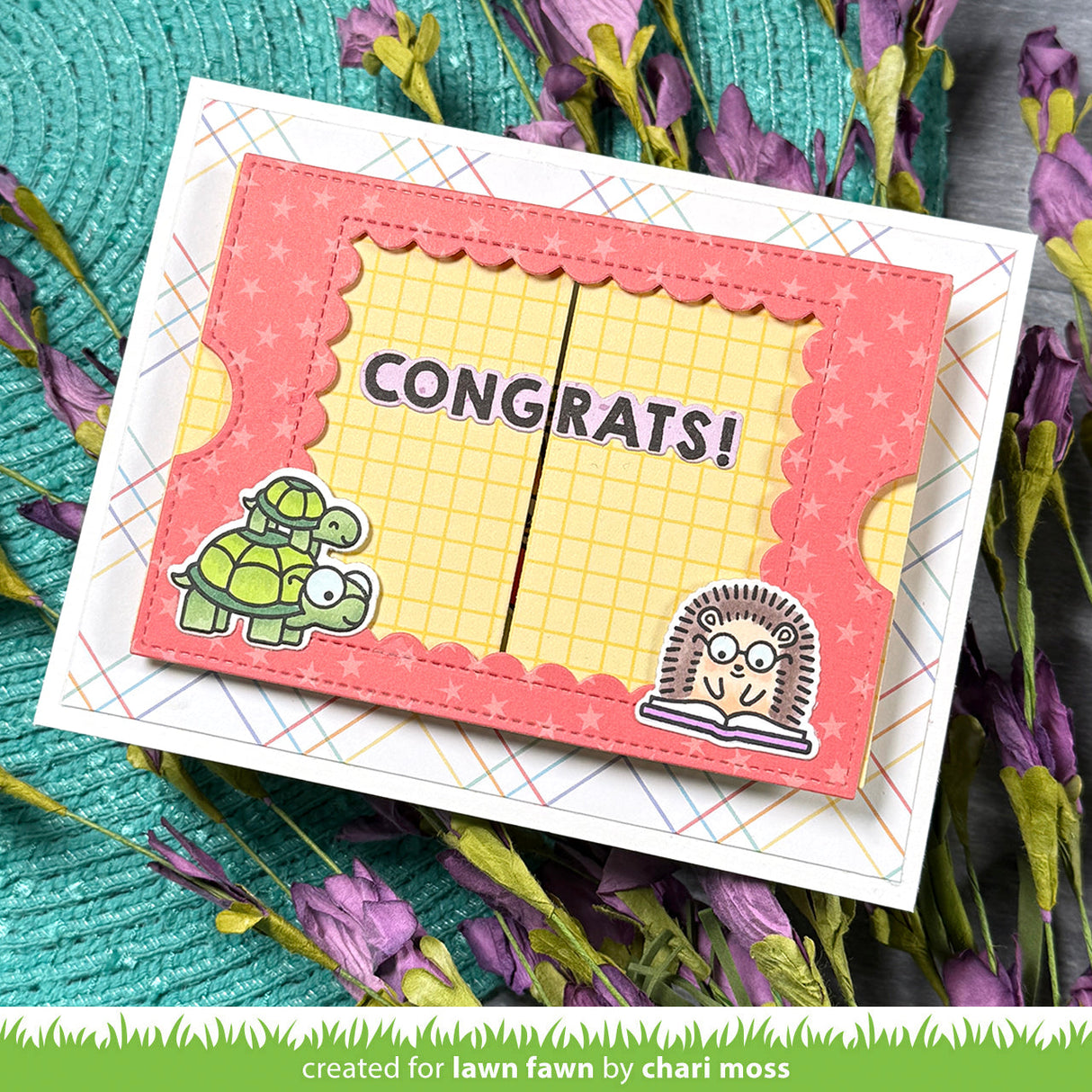 ta-da! diorama! scalloped window add-on