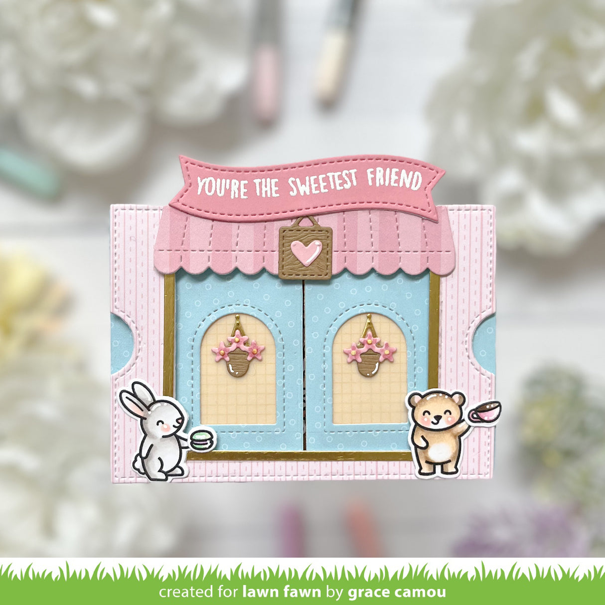 ta-da! diorama! shop add-on