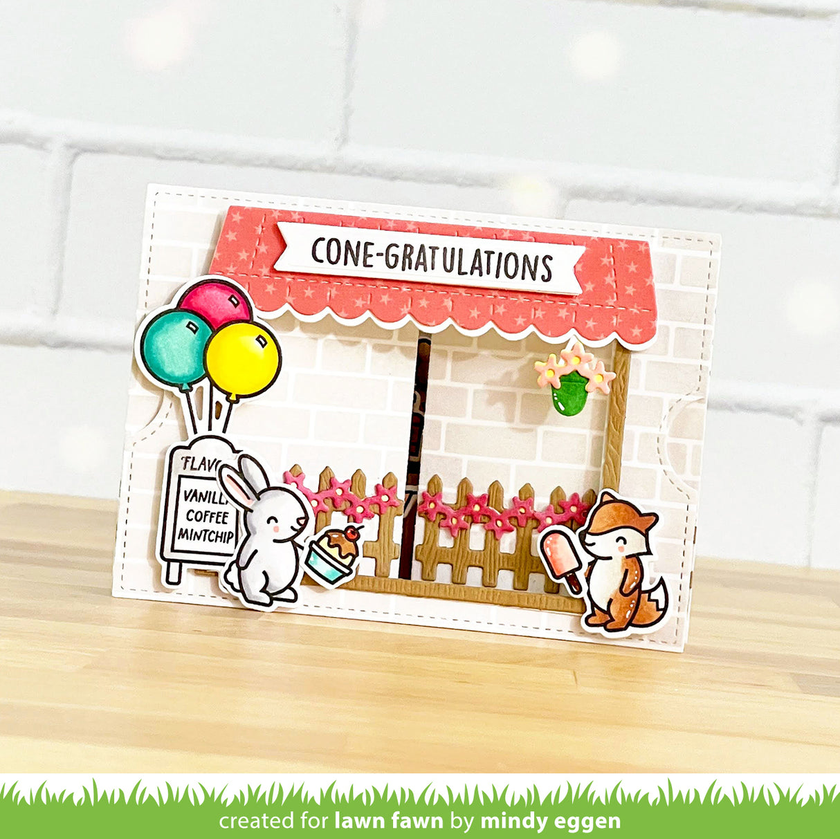 ta-da! diorama! shop add-on