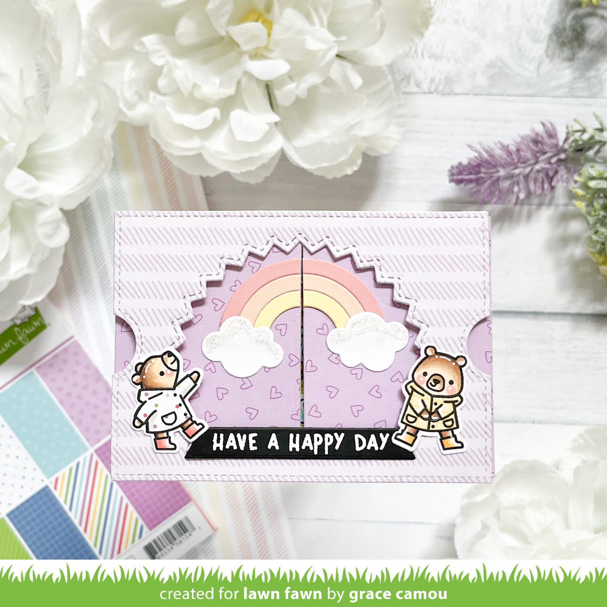 ta-da! diorama! sunburst window add-on