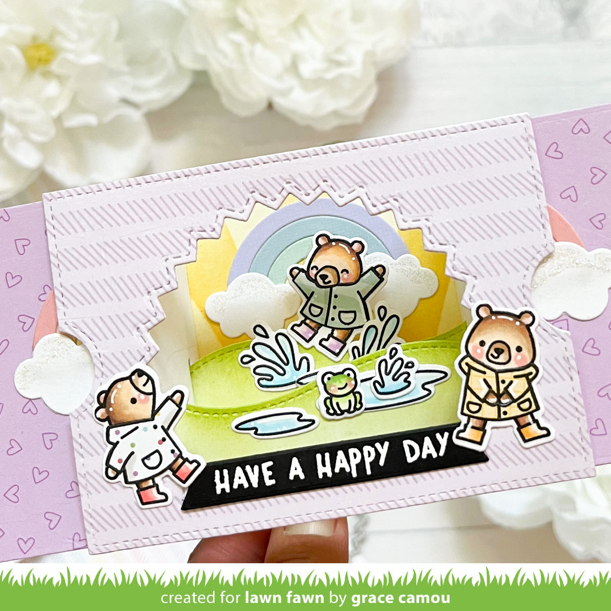 ta-da! diorama! sunburst window add-on