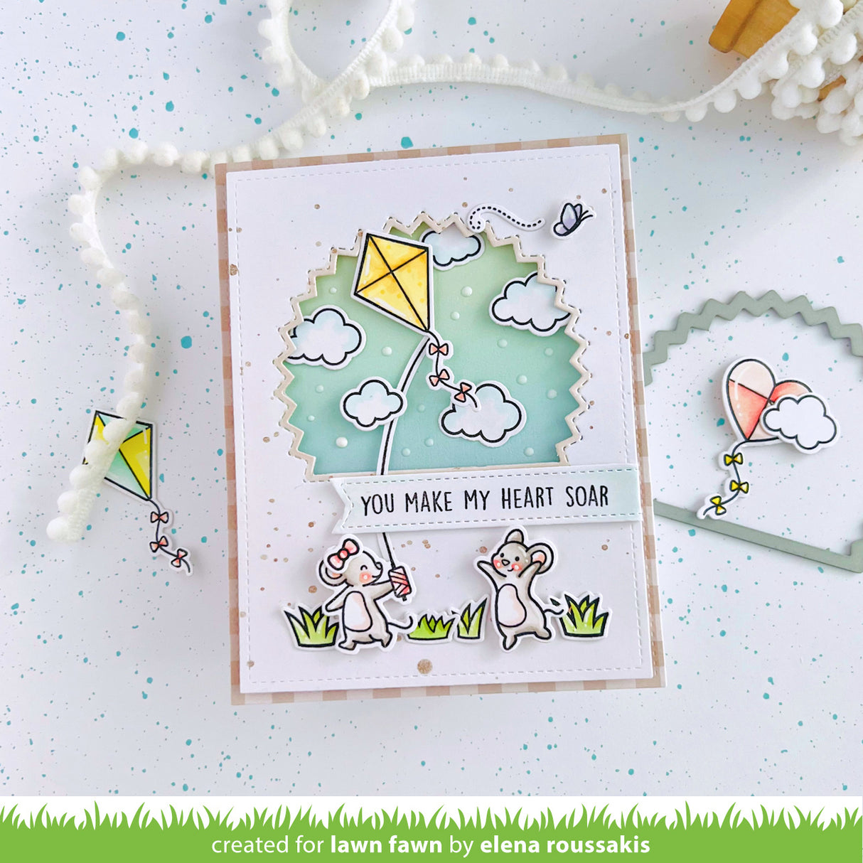 ta-da! diorama! sunburst window add-on