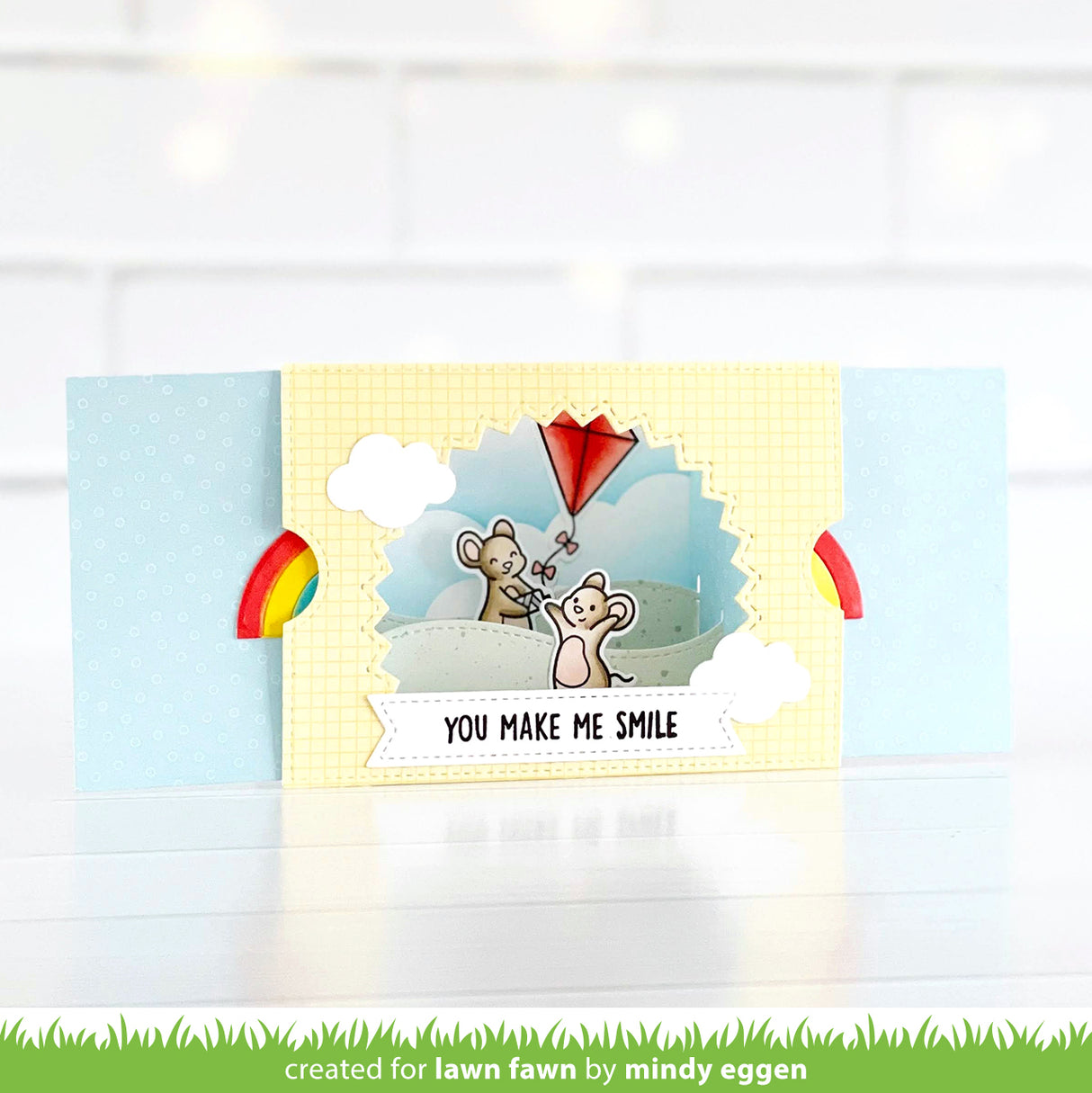 ta-da! diorama! sunburst window add-on