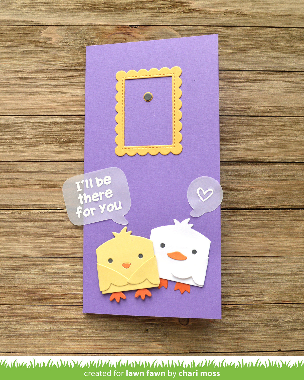 tiny gift box chick and duck add-on
