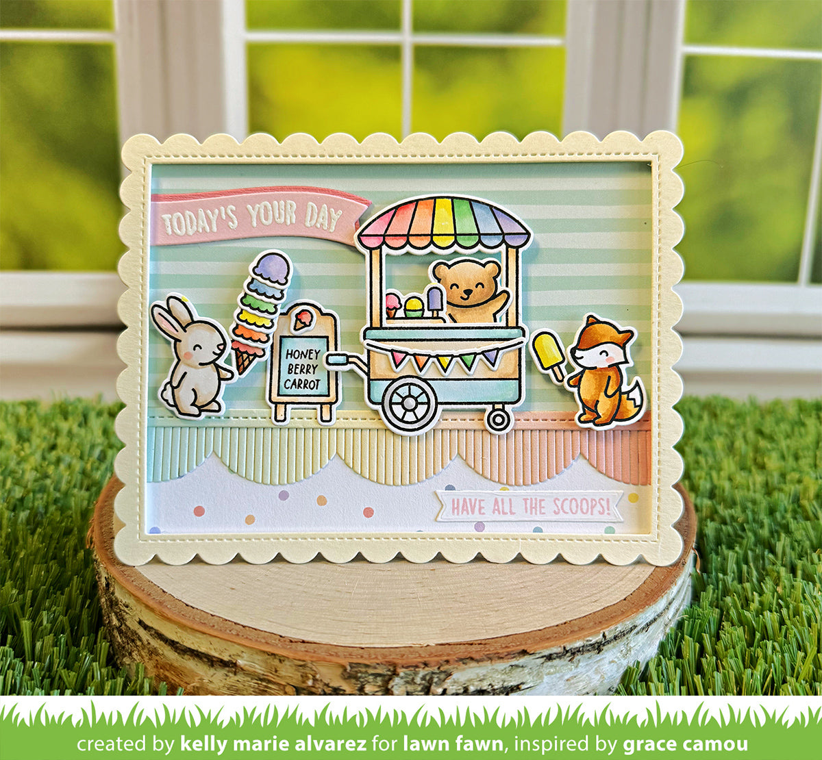 scalloped fringe border