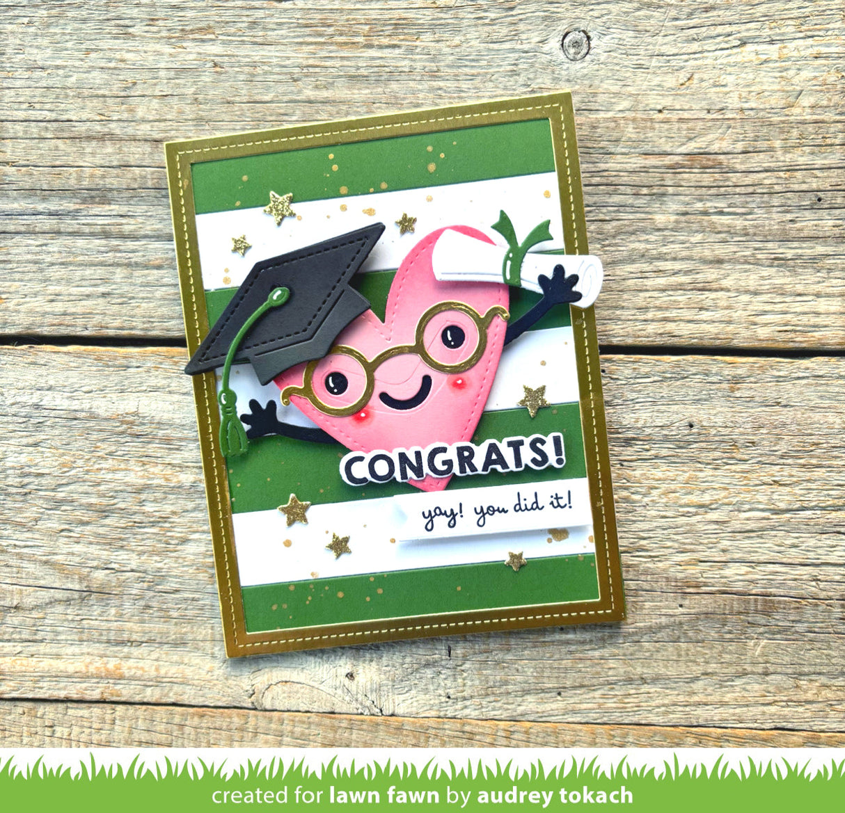 woodland critter huggers graduation add-on