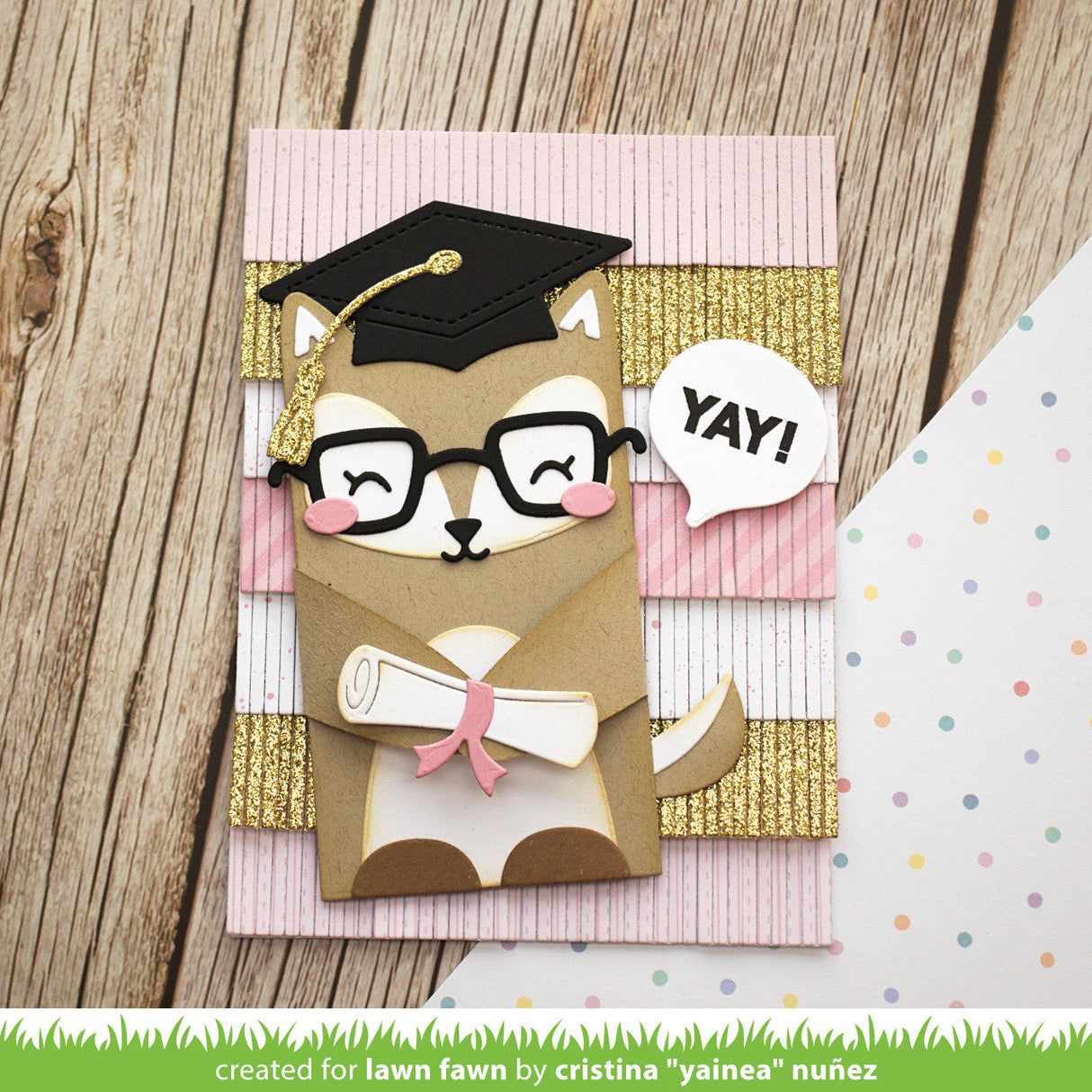 woodland critter huggers graduation add-on
