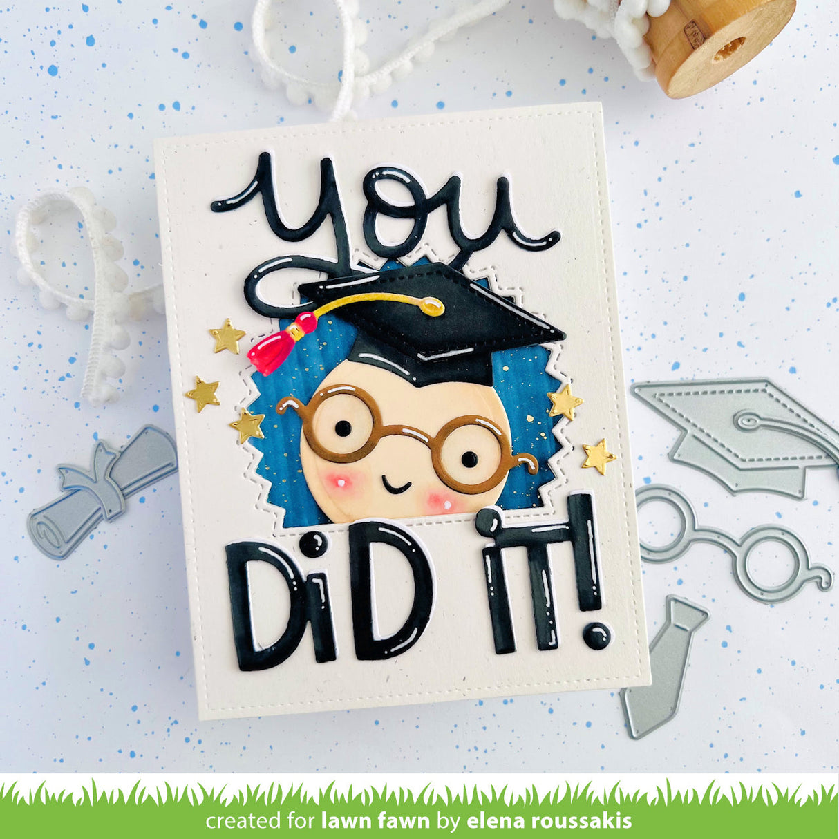 woodland critter huggers graduation add-on