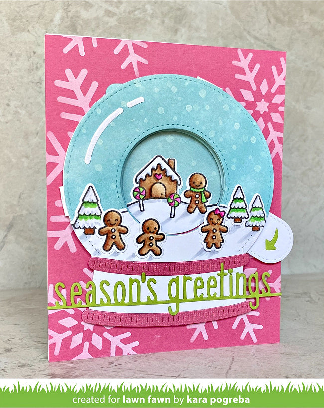 season's greetings line border
