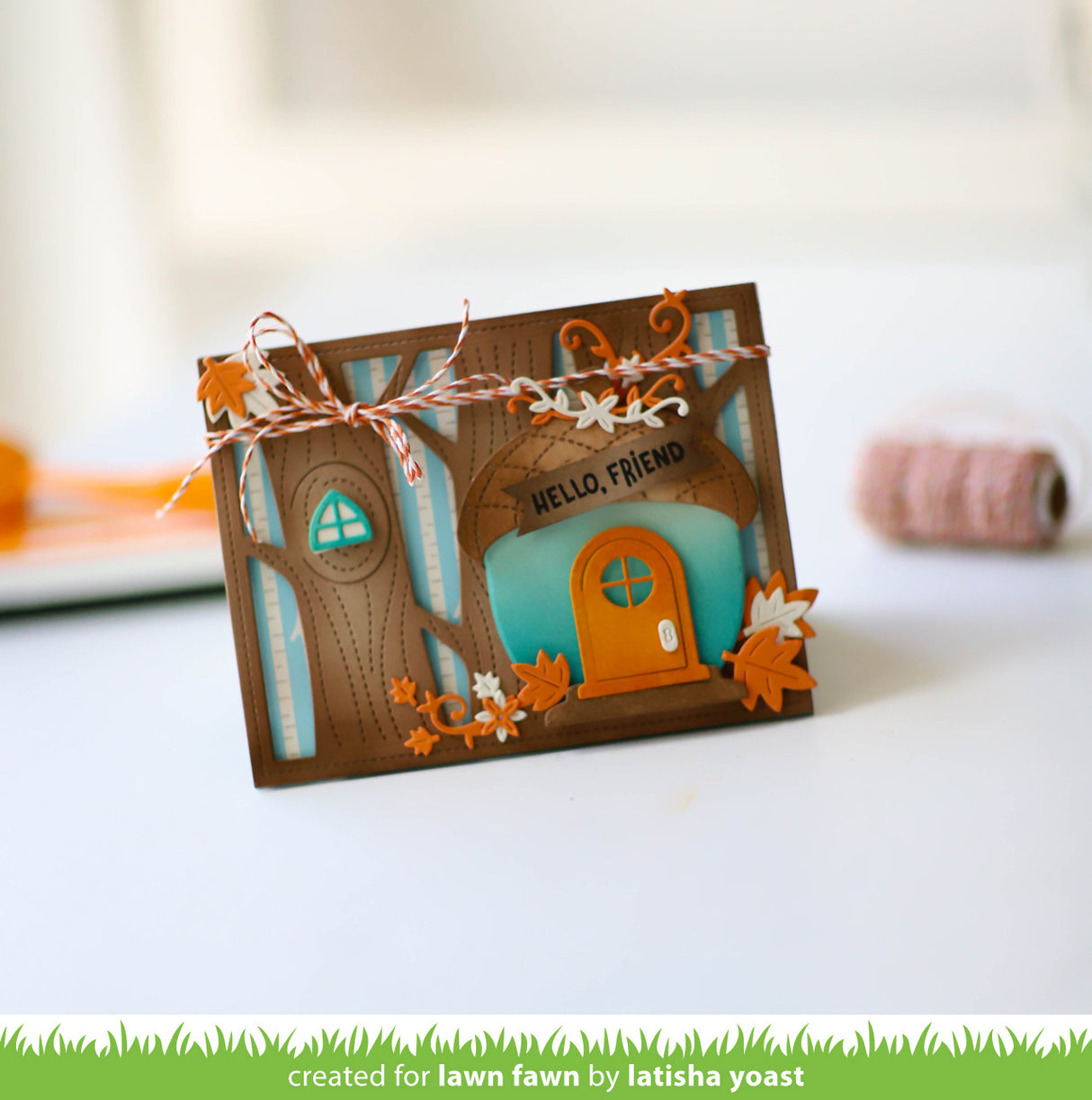 lift the flap tree backdrop