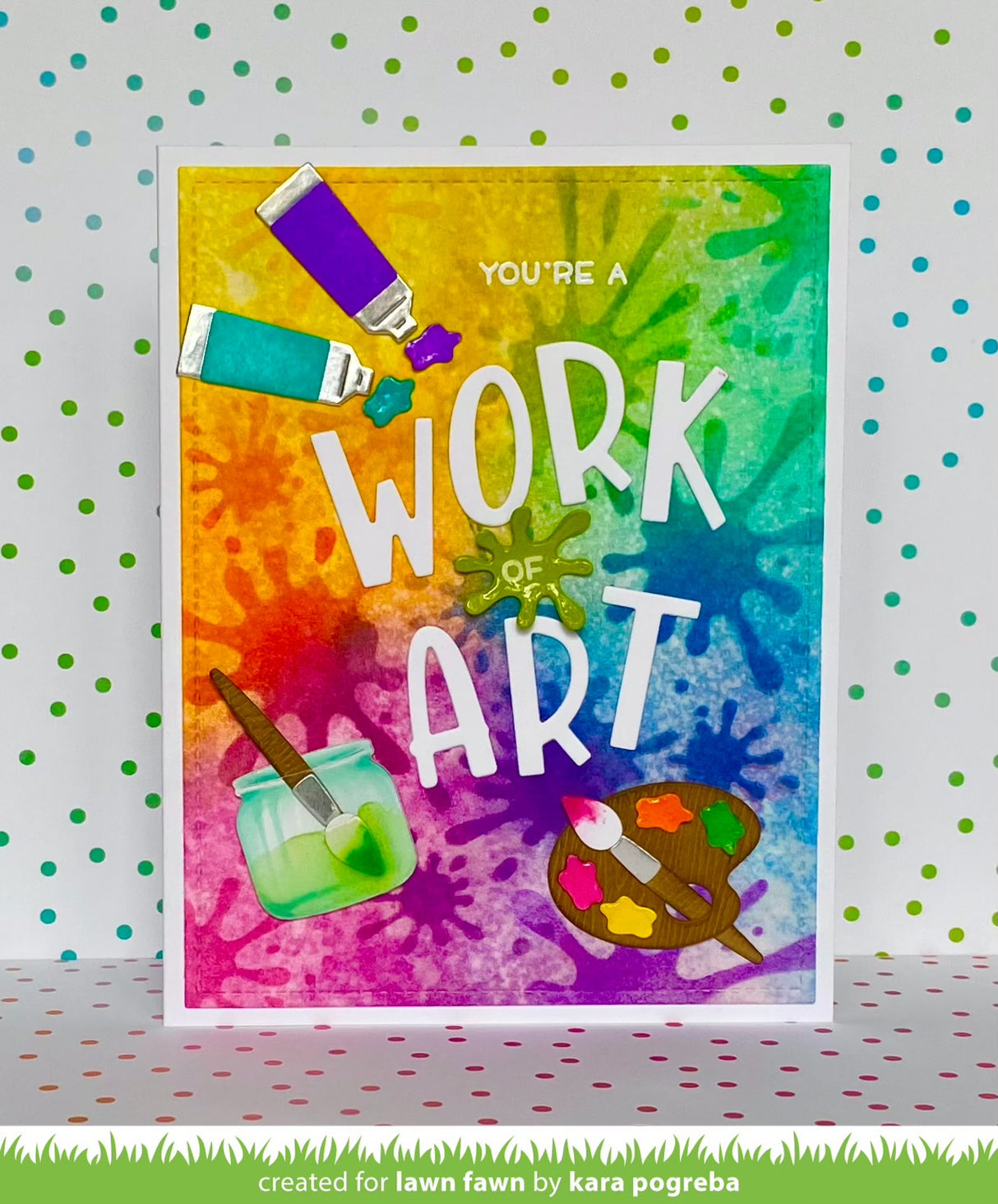 paint splatter background stencil