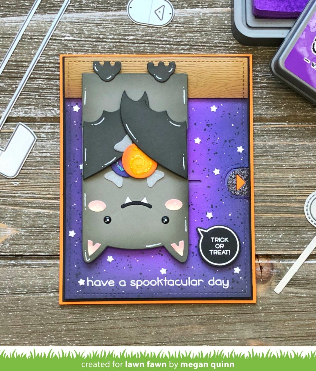 woodland critter huggers bat add-on