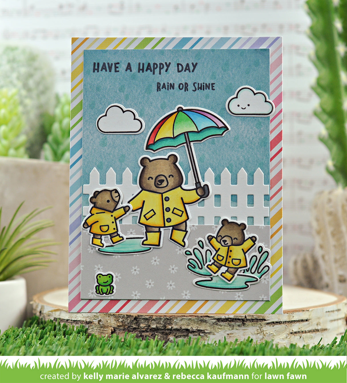 beary rainy day
