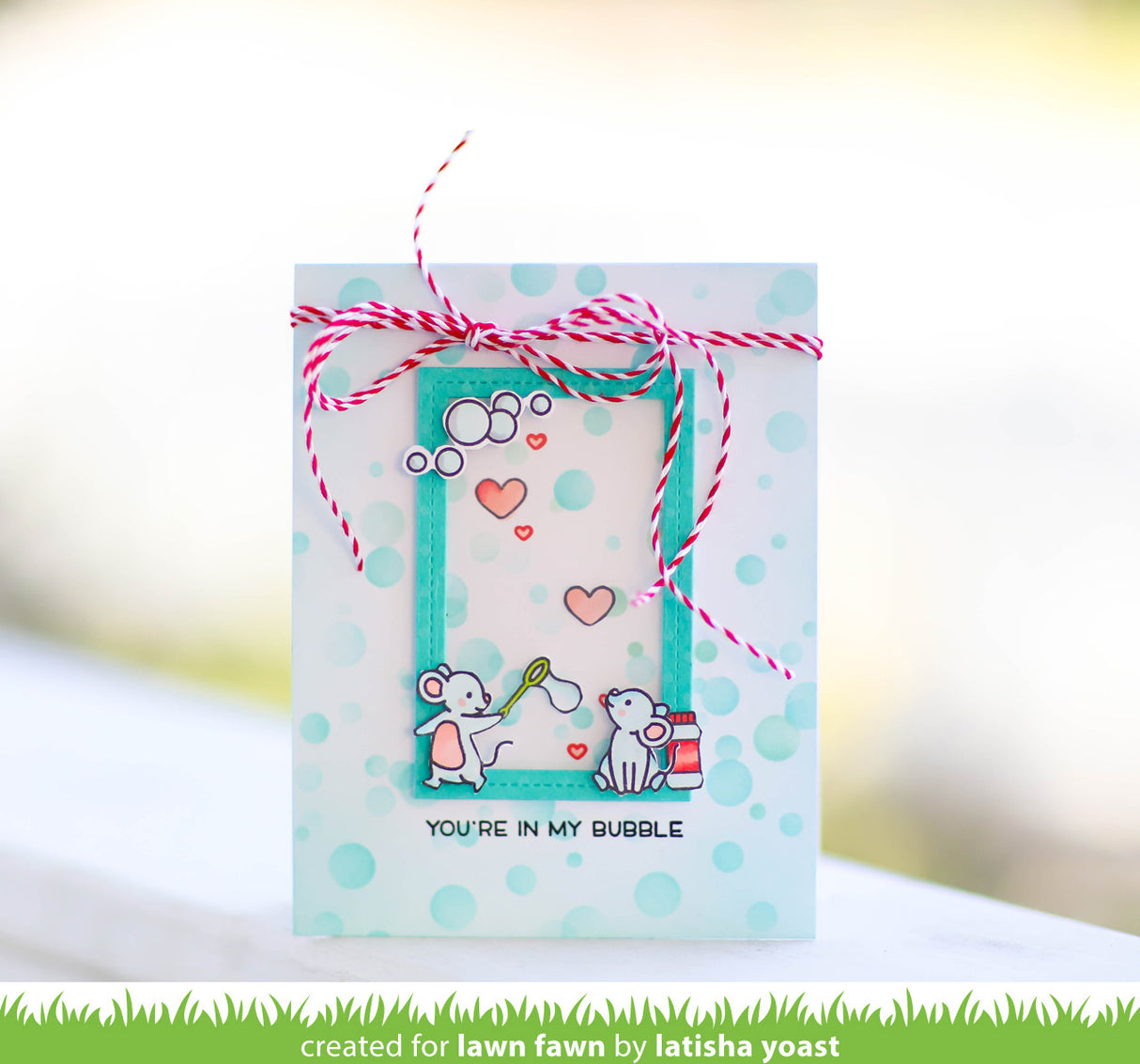 bubble background stencils