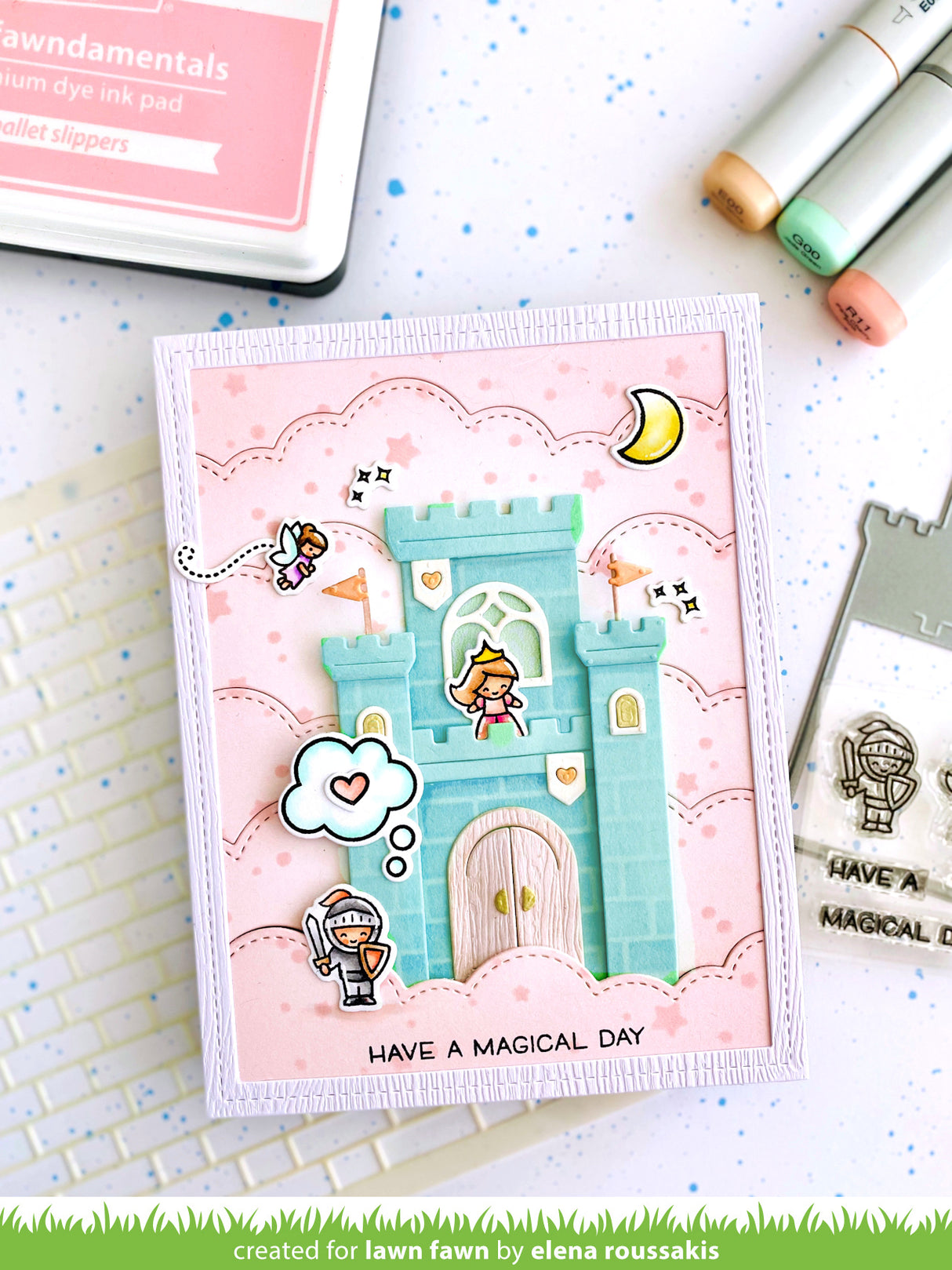 puffy cloud backdrop: portrait