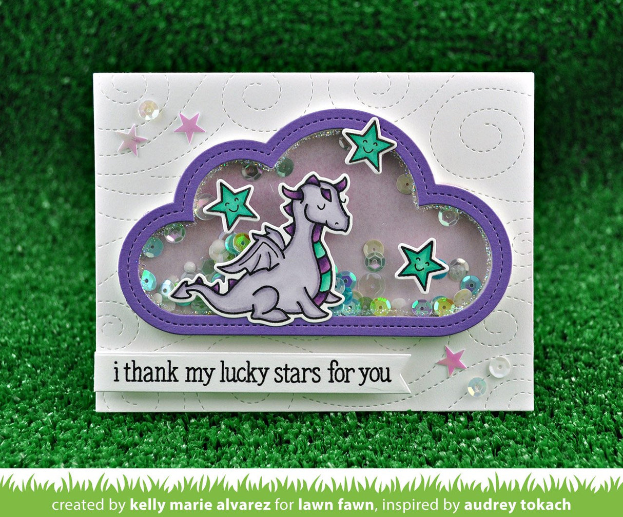 stitched cloud frames