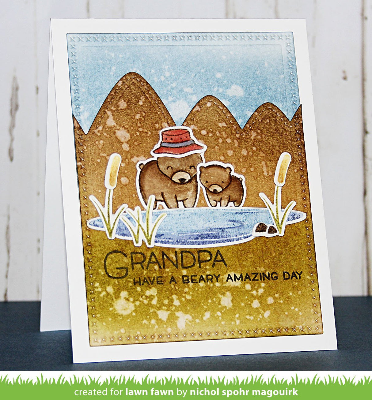 small cross-stitched rectangle stackables