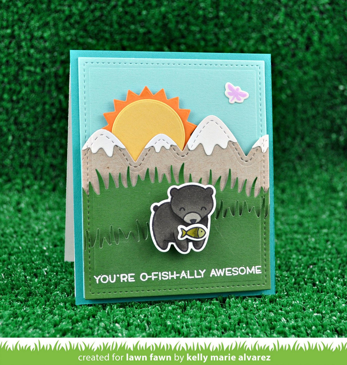 stitched mountain borders