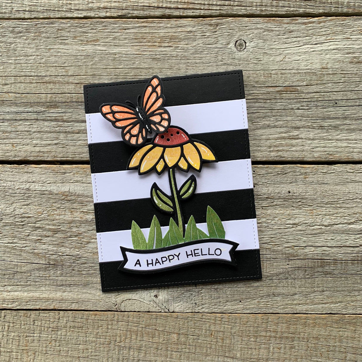 slimline tropical leaves border